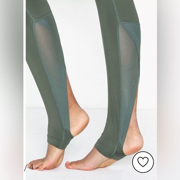 Nike Pro Intertwist 2.0 L olive green leggings sz XL - Picture 5 of 10